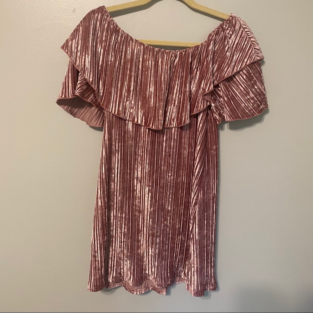 Free people velvet dress